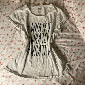 graphic #whateves t-shirt
